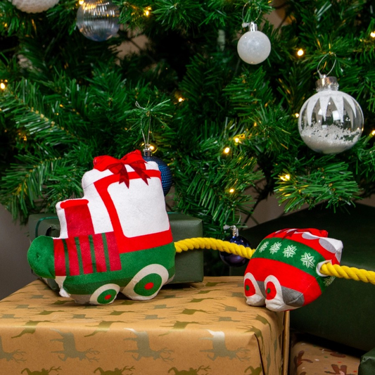 Festive Christmas Dog Toy- Christmas Express
