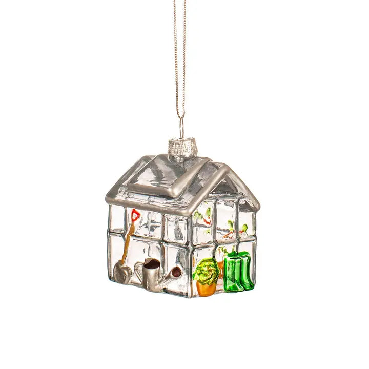 Sass and Belle Mini Greenhouse Shaped Bauble