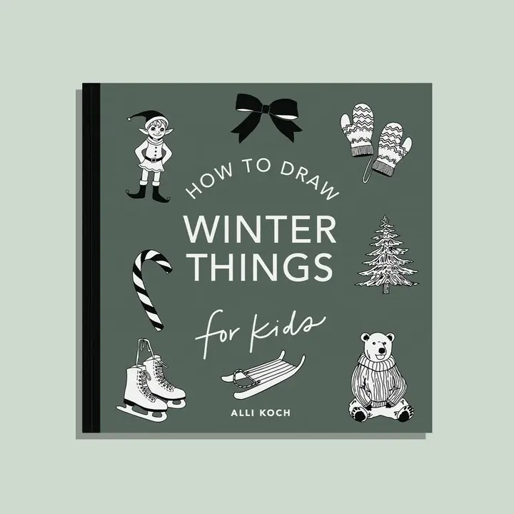 Winter Things: How To Draw Books For Kids (Christmas)