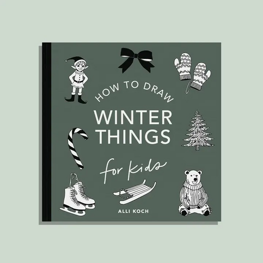 Winter Things: How To Draw Books For Kids (Christmas)
