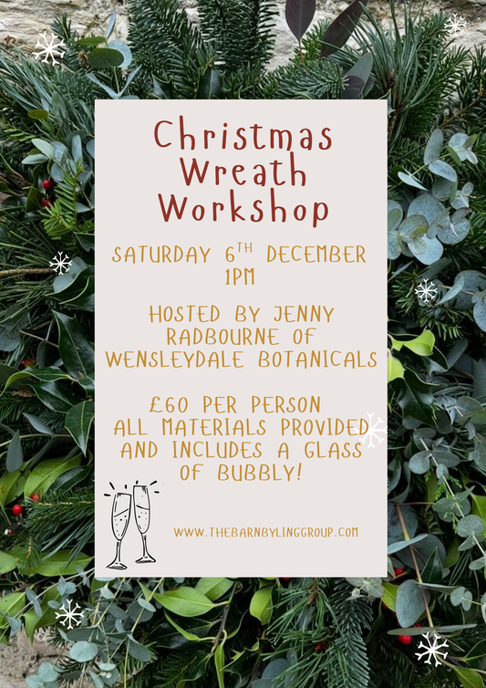 Christmas Wreath Workshop- 6th December