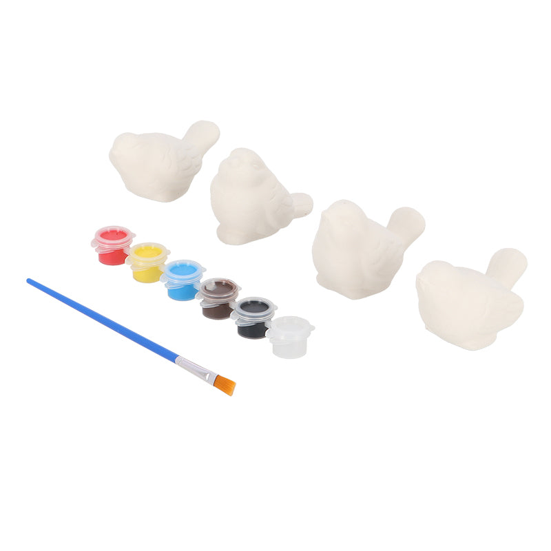 Paint it Yourself Garden Birds set of 4