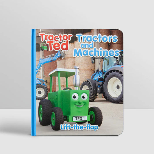 Tractor Ted, Tractors and Machines Lift-The-Flap Book