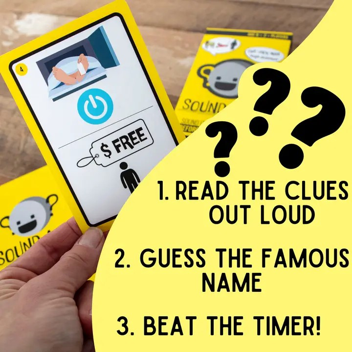 Sound-A-Like Game - Fun Family Card Game