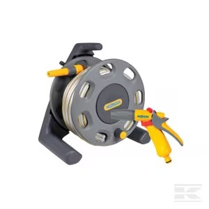 Hozelock Compact 30m hose reel with 25m hose Set (2412)