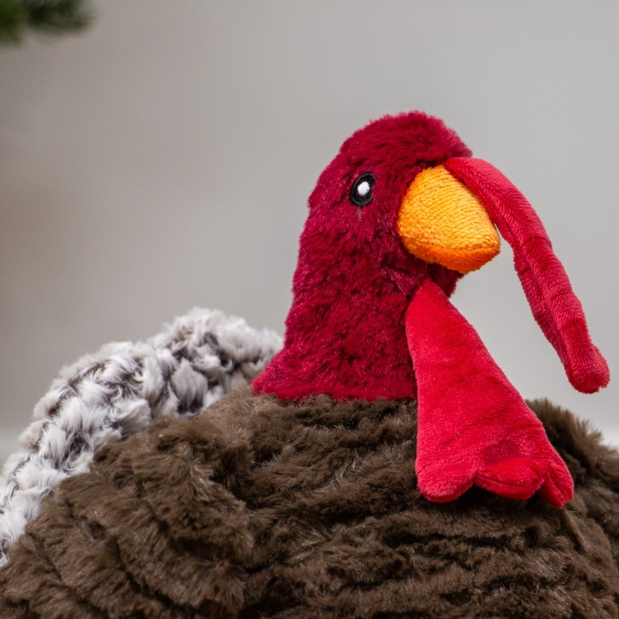 Festive Christmas Dog Toy- Tina Turkey