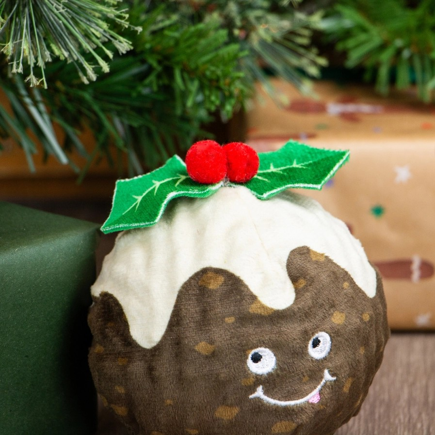 Festive Christmas Dog Toy- Colin Christmas Pudding