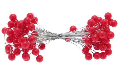 Red Berries bundle of 50 Christmas Wreath Pick