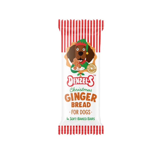 Denzel's Dog Christmas Gingerbread Chews 75g