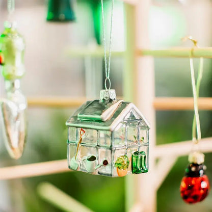 Sass and Belle Mini Greenhouse Shaped Bauble
