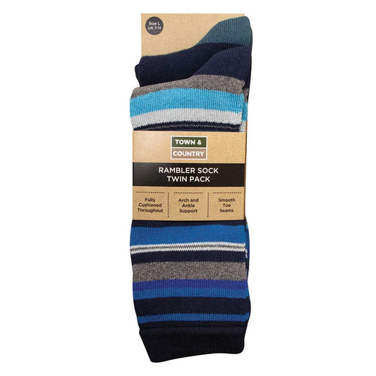 Town and Country Rambler Socks Size 7-11