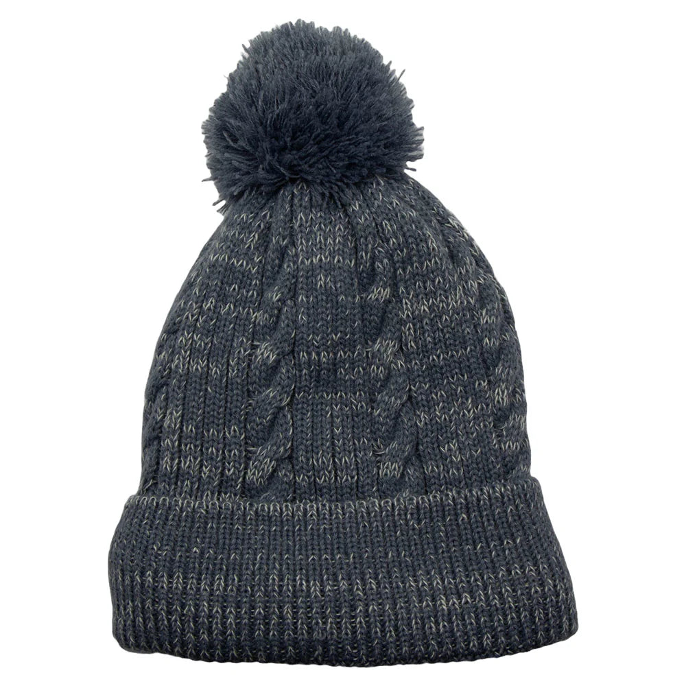Town and Country Go Walk Waterproof Bobble Hat- Blue