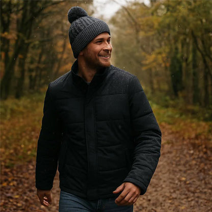 Town and Country Go Walk Waterproof Bobble Hat- Blue