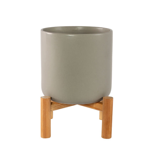 Ceramic Planter on Feet 14.5cm