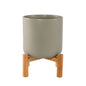 Ceramic Planter on Feet 14.5cm