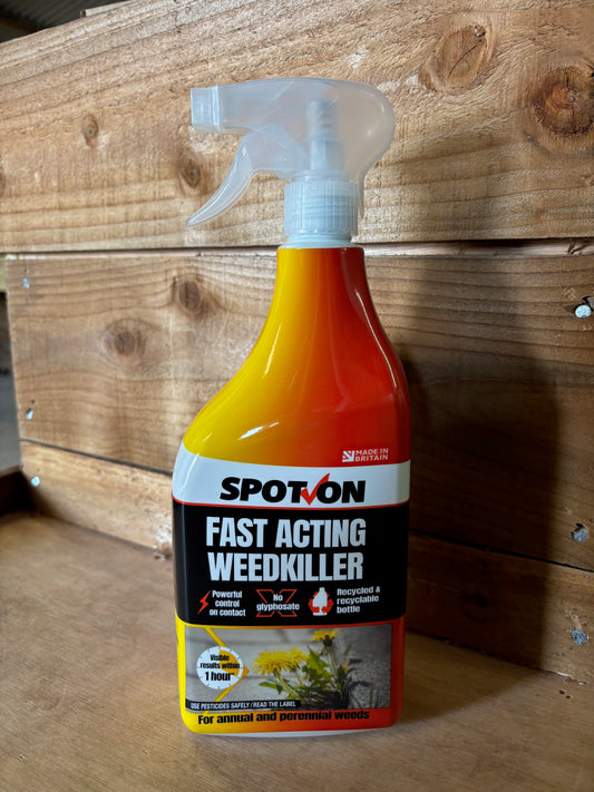 Spot on Fast acting Weedkiller