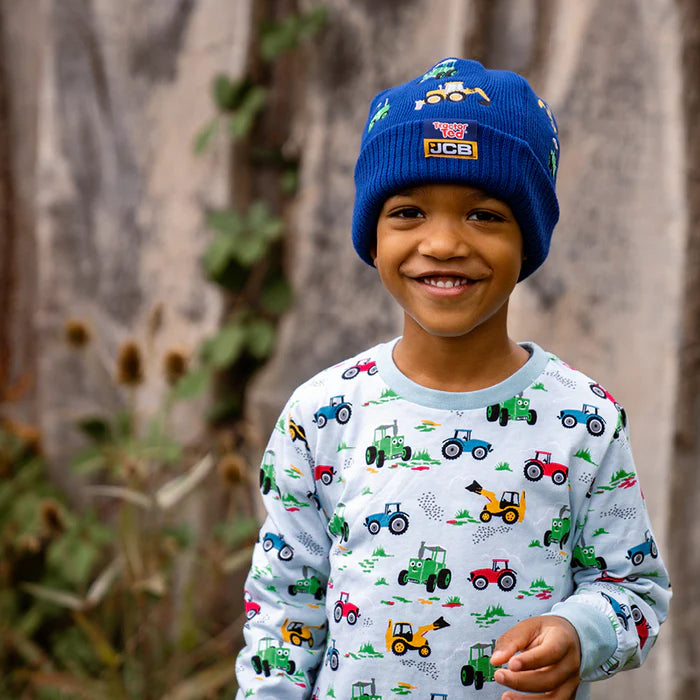 Tractor Ted JCB Beanie