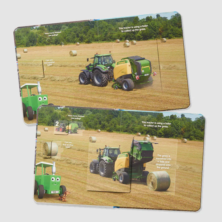 Tractor Ted, Tractors and Machines Lift-The-Flap Book
