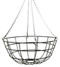 Wire Hanging Basket Medium Weight, 4 Chain 14"