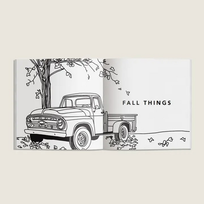 Fall Things: How To Draw Books For Kids
