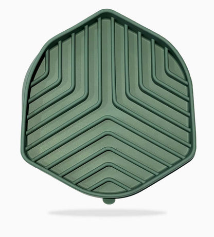 Stride Hex Lickmat Dog Bowl Blue