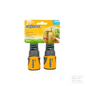 Hozelock Hose end connector PLUS twin pack 1/2" (2050)