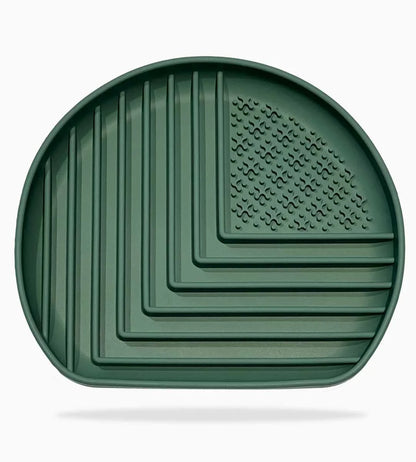 Stride Dex Lickmat Dog Bowl Green